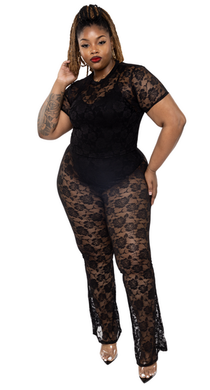 Lace Crop Set
