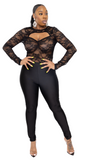 Laced Up Jumpsuit