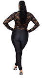 Laced Up Jumpsuit
