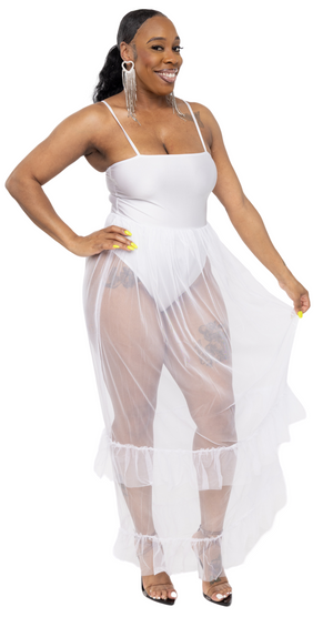 Milo Long Sheer Dress