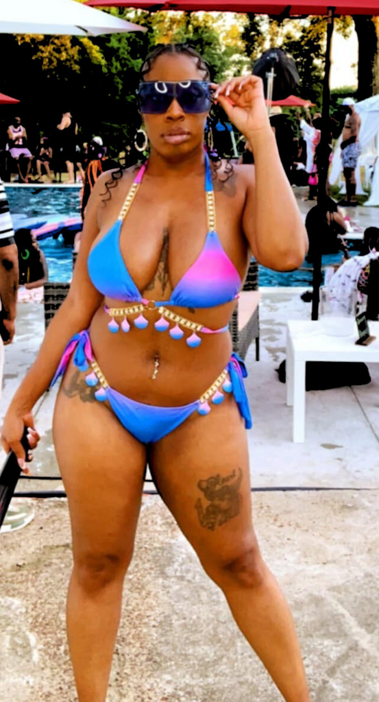 High Light Tie-Dye Swimsuit