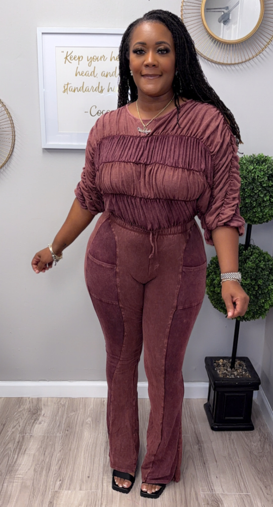 Ultra Mineral Wash Pant Set