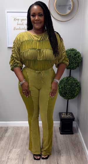 Ultra Mineral Wash Pant Set