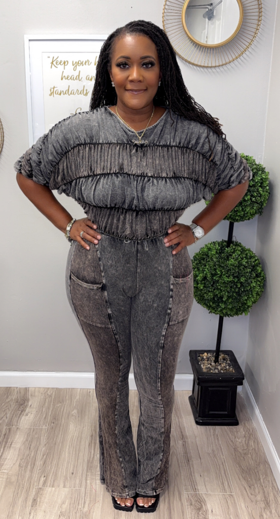 Ultra Mineral Wash Pant Set