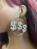 Money Circle Earrings