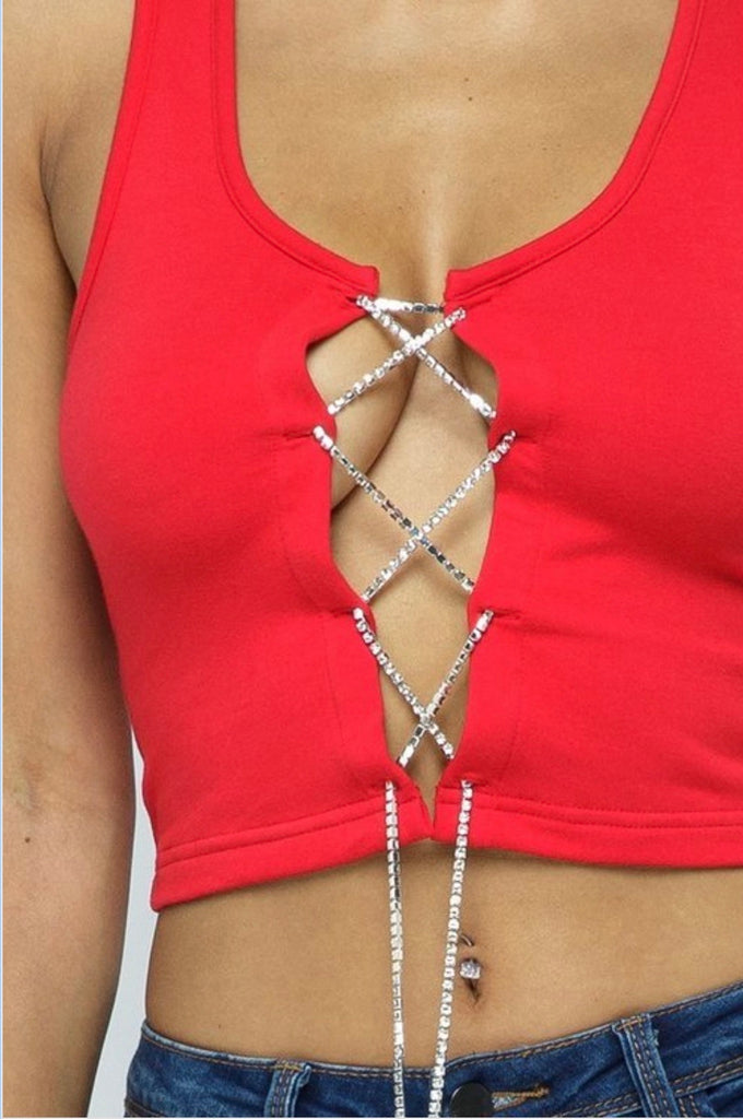 Saucy Crop Top