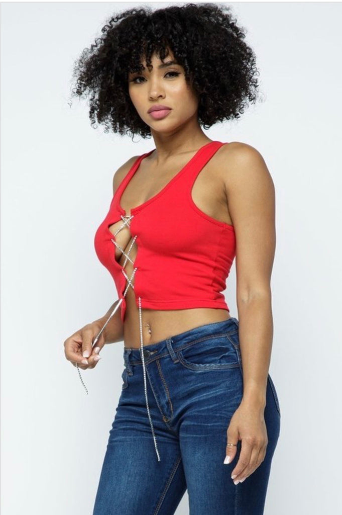 Saucy Crop Top