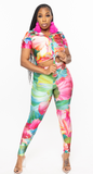 Botanic Multicolor Pant Set