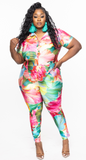 Botanic Multicolor Pant Set