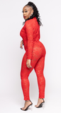 Cardinal Lace Jumpsuit