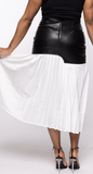 Contrast Skirt