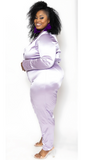 Sleek Lavender Pant Set