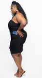 Toni Two Toned Curvy Dress