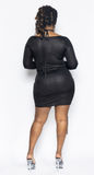 Ultra Black Mini Dress