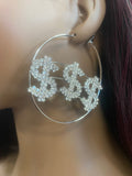Money Circle Earrings