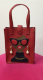 Lady In Glasses Bag