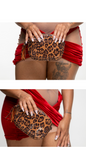 Leopard Zipper Clutch